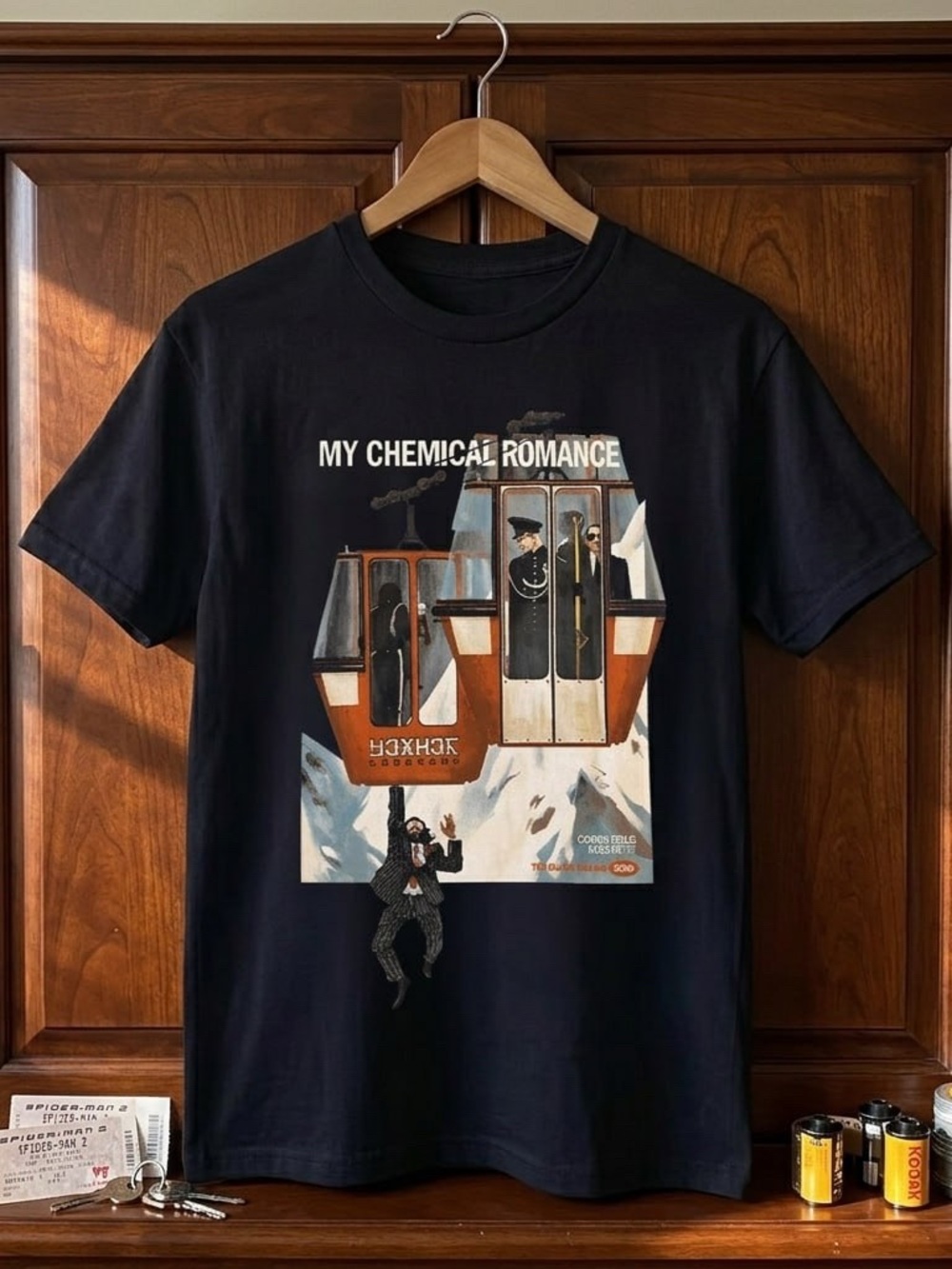 My chemical romance Black Graphic Band Tee
